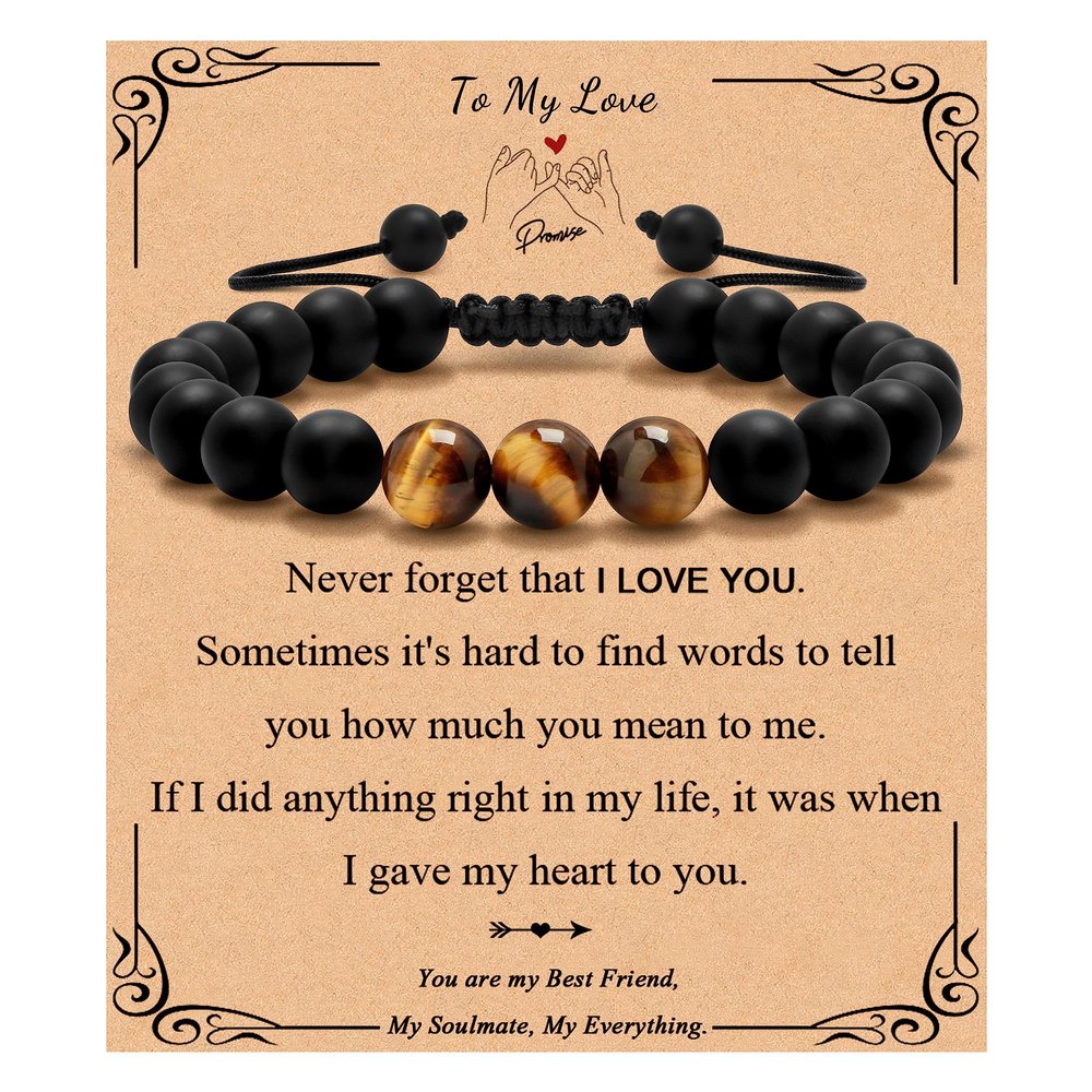 Bracelets for Men to My Love Bracelet Healing Stones Anxiety Bracelet