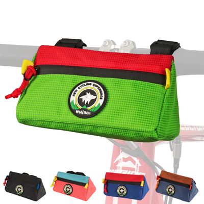 Vortika Bike Handlebar Bag,Kids Bicycle Front Basket Pack,Waterproof Bikes Bag,Small Bicycle Handle Bar Bag for Boys Girls Men Women