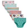 Sladatona Kids Girls Soft Cotton Underwear Toddler Comfort Panties 10-12years Light Green view 1