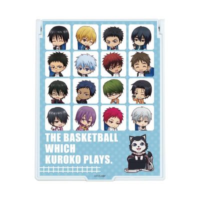 A3 Kuroko's Basketball 06 Group Design Expedition Version [Mini Chara Illustration] Deca Cara Mirror