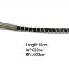 High Pressure Airsoft Quick Connect Hose with Spring Wrapped M10X1 Male Female Thread for Pcp 63 Mpa 2pcs (32.5 inch) view 4