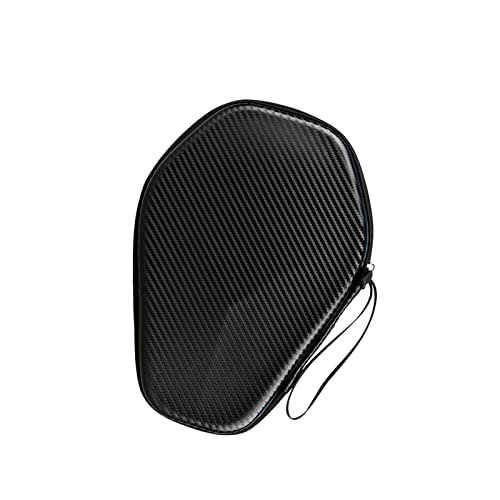 Table Tennis Paddle Case, Ping Pong Paddle Case, Table Tennis Racket Cover Bag (Black)