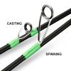 Fishing Pole/Fishing Rod Ultra Light Fishing Rod 1.5m-1.8m Carbon Fiber Spinning/Casting Rods Solid Tips 2-6LB Line Weight Lure 2-8g Freshwater Rod Telescopic Fishing Rod Pole (Color : Spinning, Siz view 3