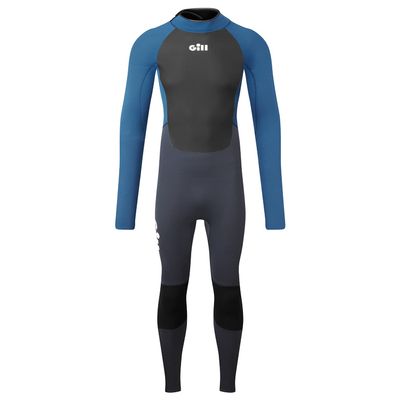 Gill Mens Pursuit 4/3mm Neoprene Full Body Long Sleeve Wetsuit - Water Sport Surfing Paddleboard Swimming