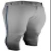 Epic Girl's Tournament Low-Rise, Belt Loop, Braid Softball Pants (W/Piping) Grey/Blue M view 1