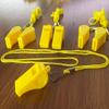 DYBADYSA 20 Pcs Yellow Plastic Loud Whistles with Lanyard for Referee Coaches Basketball Football Sports Training Game Event Lifeguard Survival Emergency Fun School Kids Tool Set Suppliers view 4