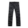 Xiaojmake Mens Hiking Convertible Pants Outdoor Waterproof Quick Dry Zip Lightweight Fishing Climbing Travel Stretch Pants Black view 1
