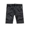 Xiaojmake Mens Hiking Convertible Pants Outdoor Waterproof Quick Dry Zip Lightweight Fishing Climbing Travel Stretch Pants Black view 2