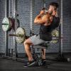 Squat Rack Mounted High Pull Down Flying Bird Leg Stop One Piece Seated Bench Independent Removable Adjustable Squat Rack Accessories view 4