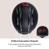 Exclusky Bike Helmet for Adults,Adjustable Cycling Helmet for Men & Women Safety Certified Bicycle Helmet for Commuting, Road Biking, Skating with USB Rechargeable Rear Light view 3