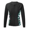 Yihuimin Girls Floral Zip Up Rashguard Shirts UPF 50+ Cover Up Sets Athletic Swim Tank Top Beachwear Black 10 Years view 1
