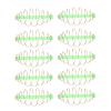 Alomejor 10PC Spring Coil Inline Method Feeder Coil Inline Metal Bait Feeder Fishing Tackle (L) view 1