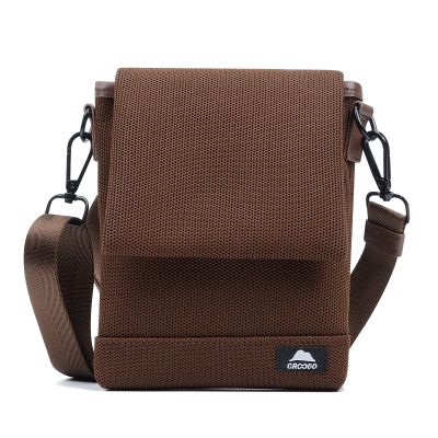 Croogo Messenger Bag Shoulder Bags Purses Bags Small Crossbody Bags for Men Women Daily Side Bag Shopping Travel,Brown-OKB01