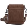 Croogo Messenger Bag Shoulder Bags Purses Bags Small Crossbody Bags for Men Women Daily Side Bag Shopping Travel,Brown-OKB01 view 3