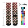 D-Story Custom Face Socks with Photo: Made in USA, Personalized Multiple Socks Funny Novelty Fathers Day Gift for Men Women view 4