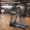 Treadmills for Home, Folding Treadmill with 12% Auto Incline, 2.5 HP, 8.5 MPH Speed, 15 Preset Programs, Heart Rate Sensor, LCD Display, 220 lb Weight Capacity for Office Workout view 3