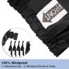 ANZAGA Waterproof Boat Cover Heavy Duty Marine Grade Polyester Canvas Fits Pontoon/Deck Boats,21 to 24ft view 3