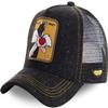 PIMA Men's Anime Cartoon Baseball Trucker Cap Snapback Hat Adult Women's Unisex Adjustable One Size (Gros Black) view 1