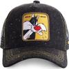 PIMA Men's Anime Cartoon Baseball Trucker Cap Snapback Hat Adult Women's Unisex Adjustable One Size (Gros Black) view 2