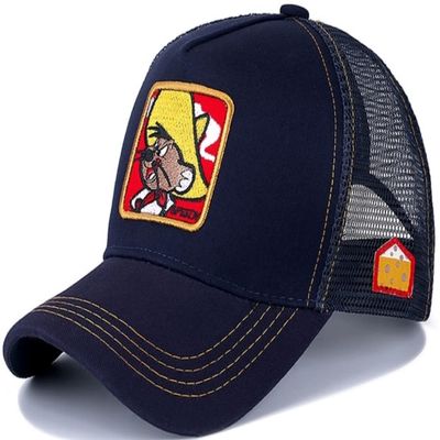 PIMA Men's Anime Cartoon Baseball Trucker Cap Snapback Hat Adult Women's Unisex Adjustable One Size (Speed)