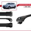 Compatible with SsangYong Korando 4 (C300) 2019-2026 ACE-1 Car Roof Rack Cross Bar Black Aluminium 2 Bars view 3
