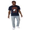 Carson-Newman University Official Eagles Logo Unisex Adult T Shirt,Carson-Newman University, 3X-Large view 4