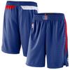 Los Angeles Clippers NBA Kids Youth 8-20 Blue Icon Edition Official On-Court Swingman Performance Shorts (Size 10-12) view 1