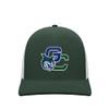 Sport Your Gear Georgia College Bobcats Mid Profile Adjustable Snap Back Trucker Baseball Hat Cap (Green) view 1