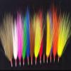 6 Open Eye Dressed Bucktail Teaser Flies Hooks Sea Bass Fluke Plugs Rigs 7/0 Purple view 1