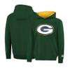 Ultra Game NFL Official Youth Super Soft Premium Pullover Hoodie Sweatshirt - Warm Polyester Blend, Green Bay Packers, Team Color, 8 view 2