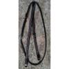 Black Oak by KL Select Round Raised Fancy Stitched Standing Martingale Black Pony Size
