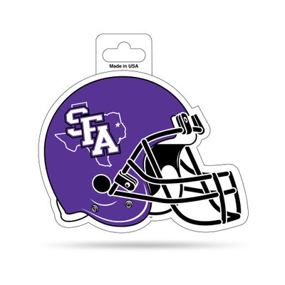 Rico Industries NCAA Stephen F. Austin Lumberjacks 4.75" x 5" Shape Cut Helmet Decal