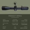 Armstrong Precision Rimfire: 4-16X44 Scope for .22LR. Side Focus for Appleseed Target Plinking Hunting and Competition Shooting Sports. view 2