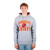 Ultra Game NFL Official Adults Ultimate Quality Super Soft Hoodie Sweatshirt - Unisex, Kansas City Chiefs, Heather Gray, Large view 1