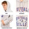 Ultra Game NFL Official Adults Ultimate Quality Super Soft Hoodie Sweatshirt - Unisex, Kansas City Chiefs, Heather Gray, Large view 4