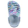 Nautica Women's Clogs - Athletic Sports Sandal - Water Shoes Slip-On with Adjustable Back Strap with Open Slits - Beach Sports Summer Shoe-River Edge-Psychedelic 1-6 view 3