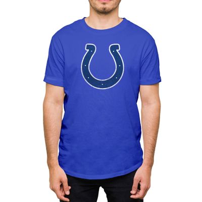 Hybrid Sports NFL - Indianapolis Colts - Distressed Team Logo - Men's and Women's Short Sleeve T-Shirt - Size Large Indianapolis Colts - Royal Blue