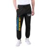 Ultra Game NFL Official Adults Super Soft Game Day Jogger Sweatpants - Unisex, Los Angeles Chargers, Black, Small view 1