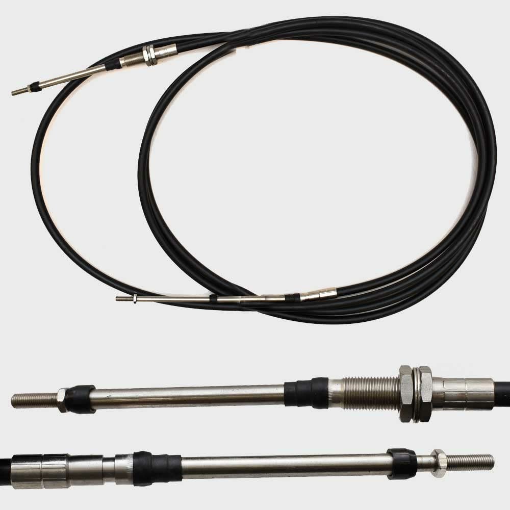Uflex Boat Bulkhead Control Cable C64BCX20 | 4300 / 43BC Series 20 FT