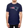 Hybrid Sports NFL - New England Patriots - Distressed Team Logo - Men's and Women's Short Sleeve T-Shirt - Size Medium New England Patriots - Navy view 1