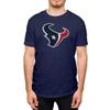 Hybrid Sports NFL - Houston Texans - Distressed Team Logo - Men's and Women's Short Sleeve T-Shirt - Size 2 X-Large Houston Texans - Navy view 1
