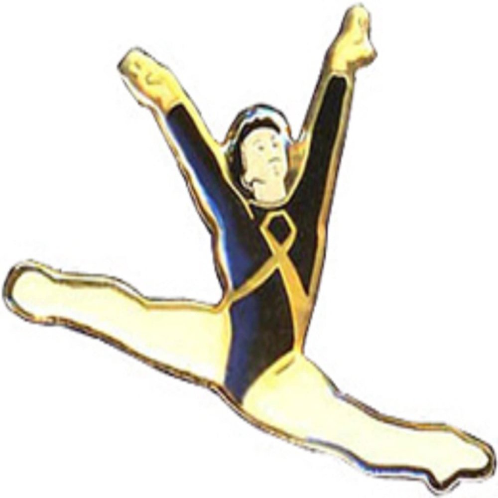 Snowflake Designs Mood Leap Gymnastics Pin - #1560