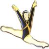 Snowflake Designs Mood Leap Gymnastics Pin - #1560 view 1