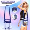 BanYakong Clear Bag Stadium Approved, Crossbody Bag Purse Adjustable Strap Shoulder Bags for Concerts Festival Sports Events,Common to men and women view 4