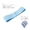 MIVIOS AMV308P Training Anti-Slip, Squats, Tightening, Lower Body, Diet, Butt Lifting, Squat Band, Soft (Load: 19.8 lbs (9 kg), Powder Pink view 4