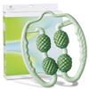 Alinco AMV307G Exercise Roller, Myofascial Release, Loose, Stretch, Handle Roller, Green view 1