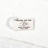Daddy Father Day Gifts Keychain for Dad Gifts from Son Birthday Graduation Gift for Father and Son I Love You Engraved Keychains for Father Dad Christmas Gifts view 3