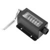 Gonetre 10 * 5 * 4 Digital Counter Mechanical Counter with Lever D94 S 0 6 Digit Punch Counter R Table Mechanical Pulling Counter view 4