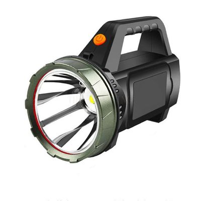 Super Bright LED Flashlight with Lamp Bead Flashlight Zoom Multi-Function USB Rechargeable External Lighting Camping Lantern