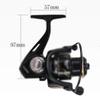2000 Type Metal Spinning Wheel Oblique Mouth Shallow Line Cup Long Shot Fishing Reel Outdoor Fishing Reel view 2